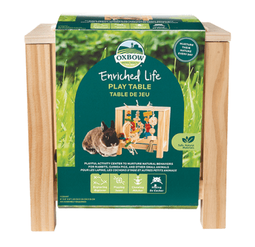 Oxbow Small Animal Enrichment Play & Hide Toy Play Table