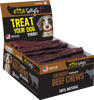 Etta Says Dog Crunchy Jerky Chew Beef, 4" 36ct Box