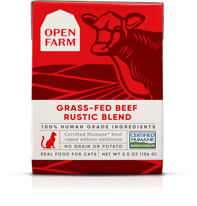 Open Farm Cat Wet Food Rustic Blend Stew Beef