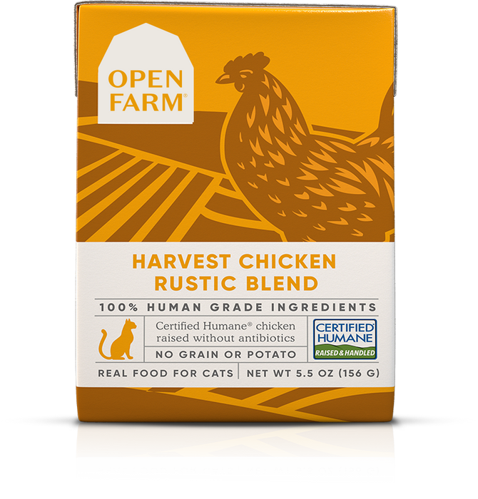 Open Farm Cat Wet Food Rustic Blend Stew Chicken