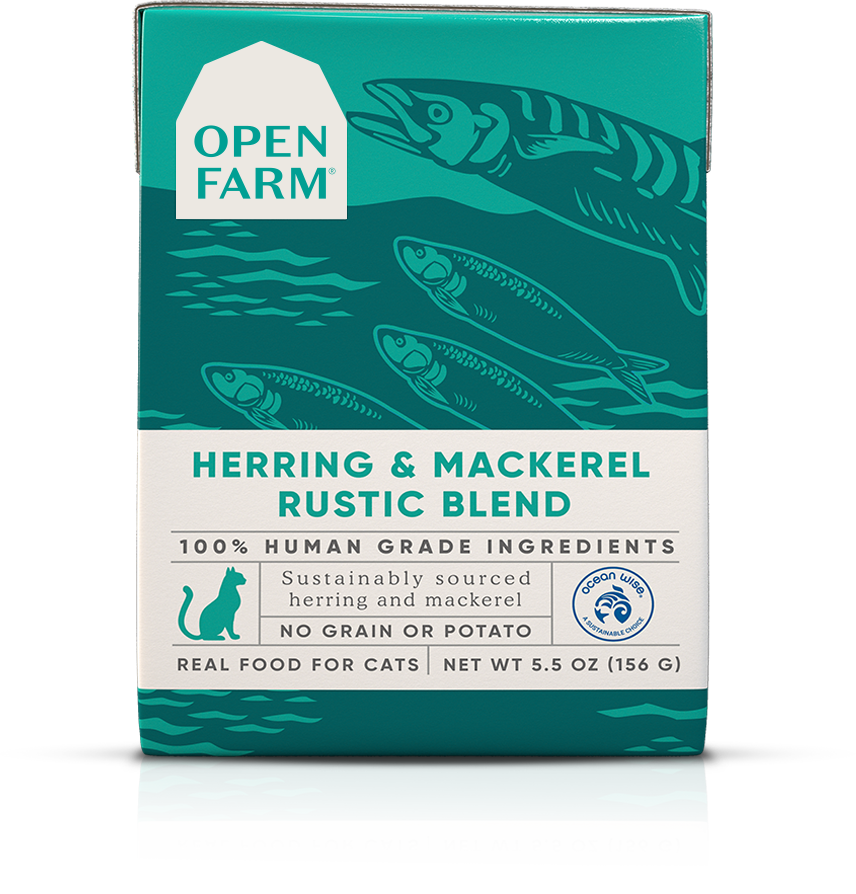 Open Farm Cat Wet Food Rustic Blend Stew Herring & Mackerel