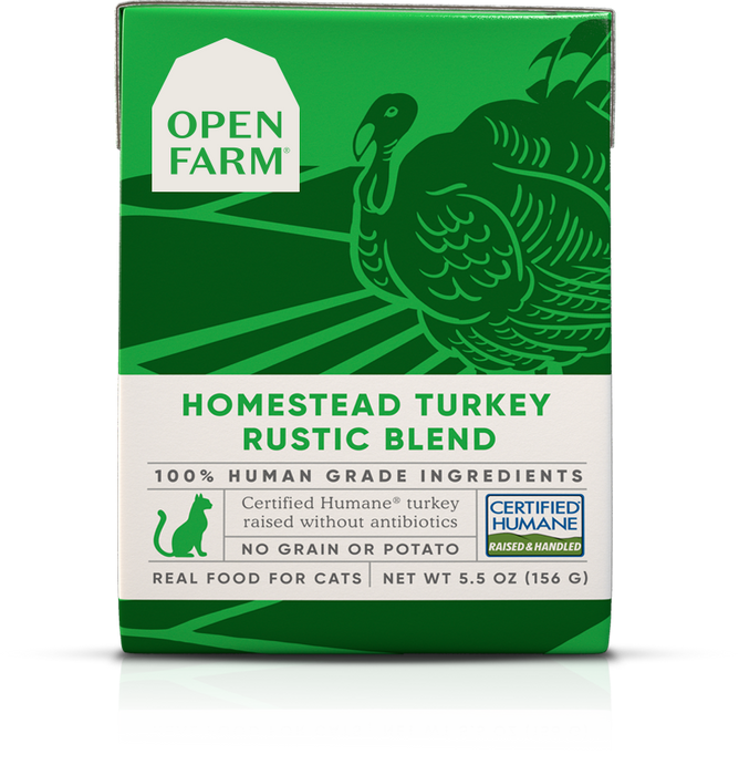 Open Farm Cat Wet Food Rustic Blend Stew Turkey