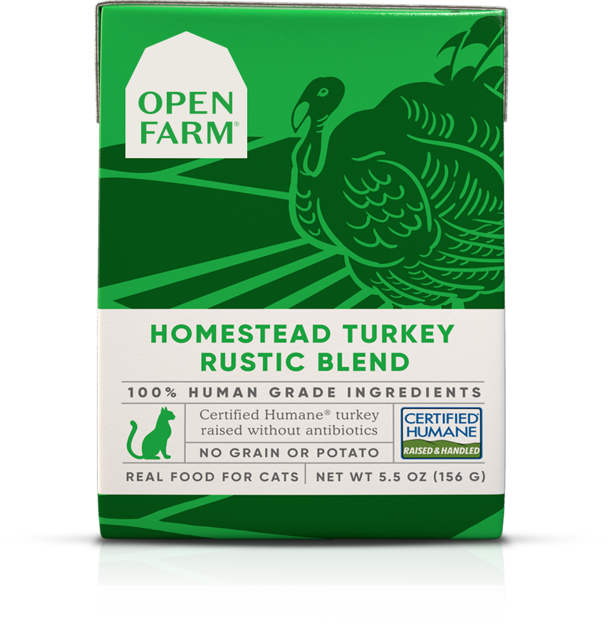 Open Farm Cat Wet Food Rustic Blend Stew Turkey