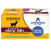 Answers Rewards Frozen Raw Fermented Goat Milk Cheese Treats with Cranberry