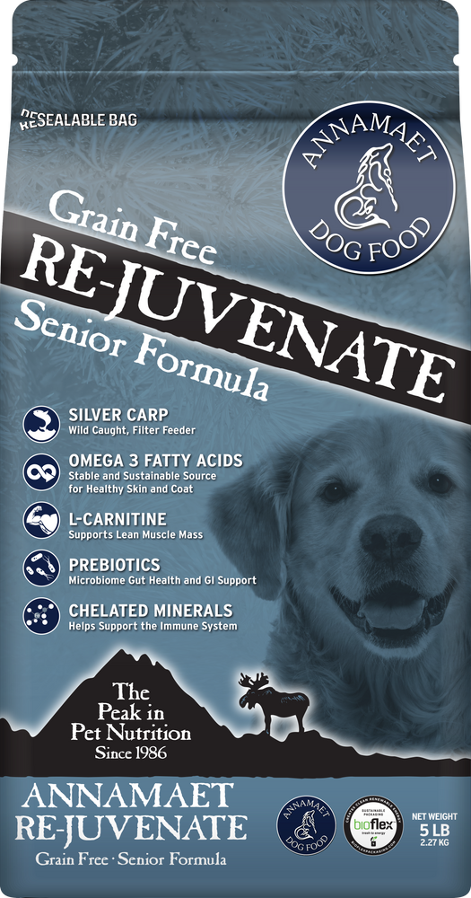 Annamaet Grain Free Dog Dry Food Re-Juvenate Senior