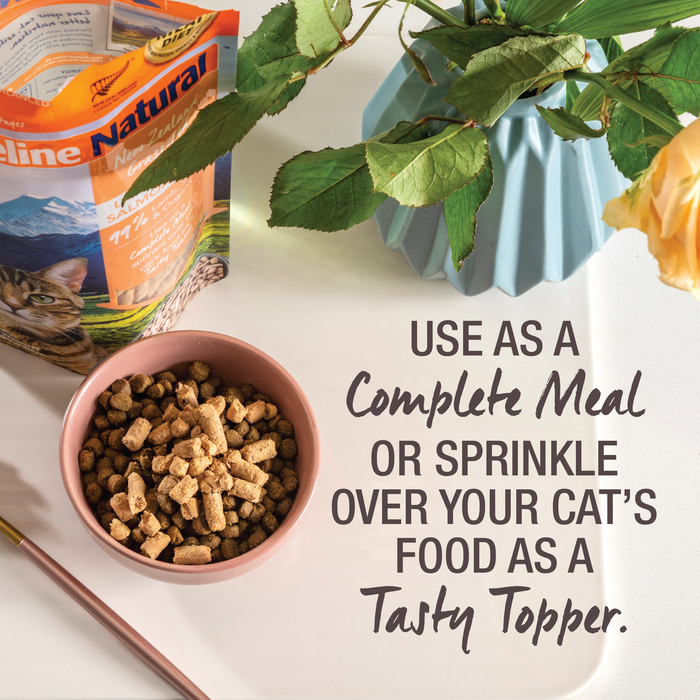Feline Natural Cat Freeze Dried Food Beef & Hoki Topper
