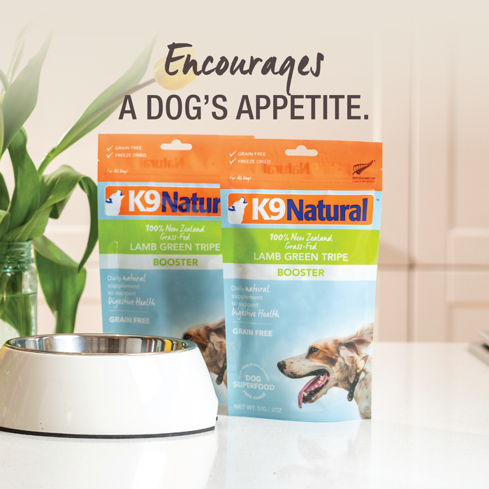 K9 Natural Dog Freeze Dried Food Booster Lamb Tripe