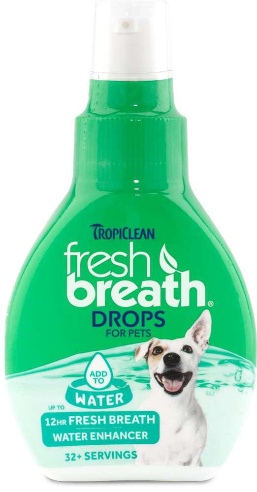 Tropiclean Fresh Breath Dog Water Drops, 2.2oz