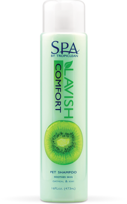Tropiclean Spa Lavish Dog Shampoo Comfort Oatmeal & Kiwi
