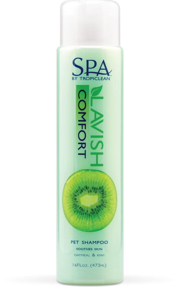 Tropiclean Spa Lavish Dog Shampoo Comfort Oatmeal & Kiwi