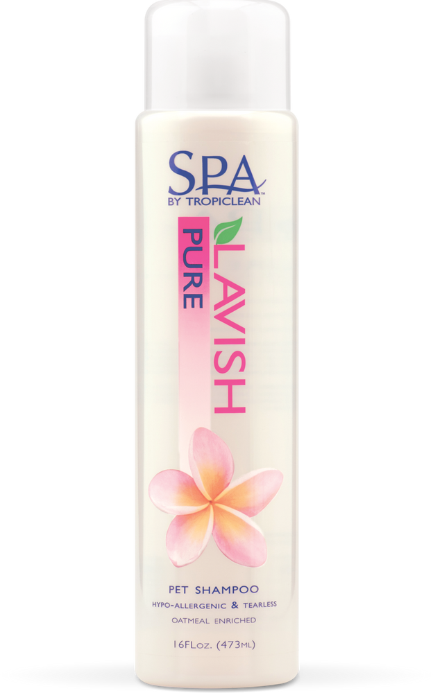 Tropiclean Spa Lavish Dog Shampoo Pure Oatmeal Enriched