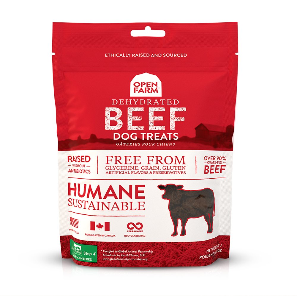 Open Farm Grain Free Dog Treats Beef