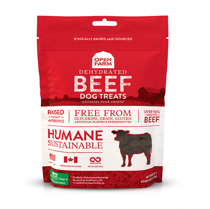 Open Farm Grain Free Dog Treats Beef