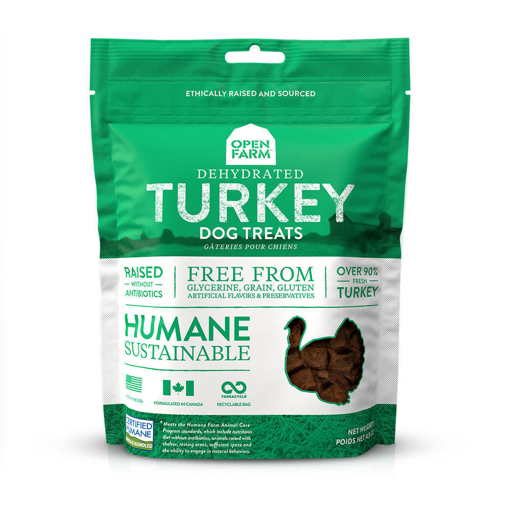 Open Farm Grain Free Dog Treats Turkey