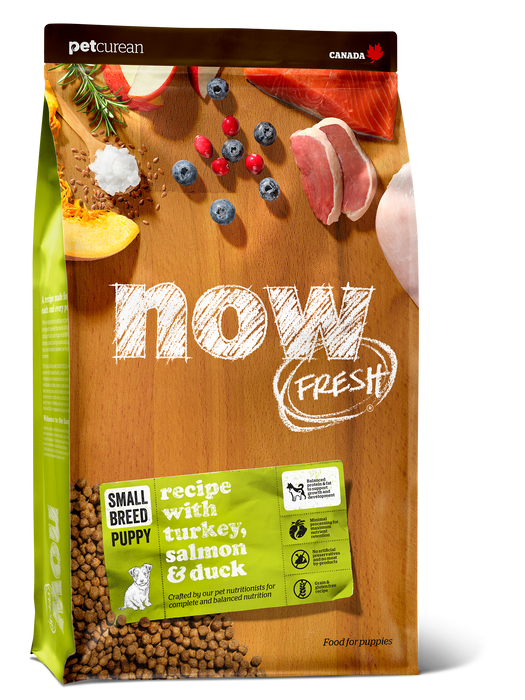 Petcurean Now Fresh Grain Free Dog Dry Food Small Breed Puppy