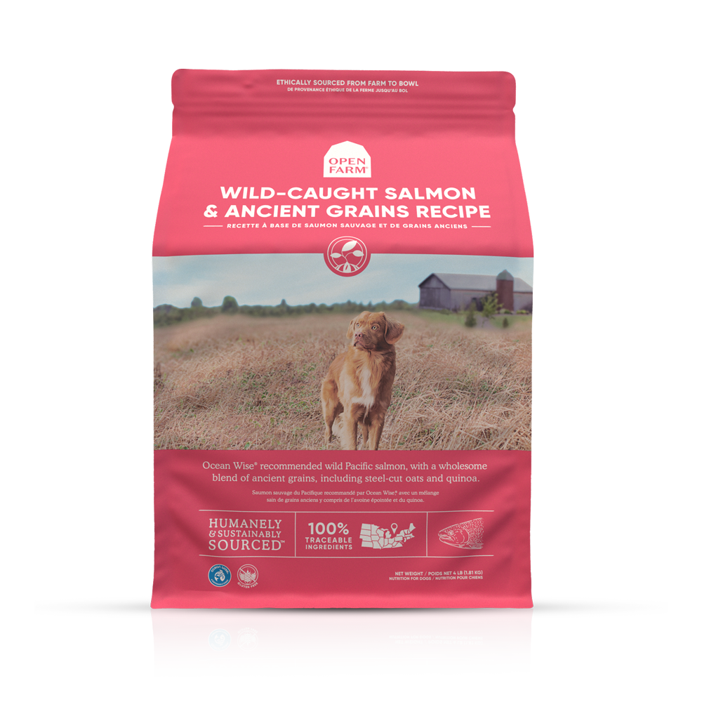 Open Farm Ancient Grains Dog Dry Food Wild Salmon
