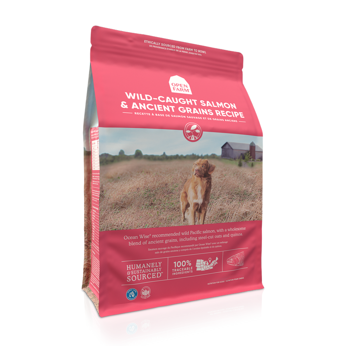 Open Farm Ancient Grains Dog Dry Food Wild Salmon