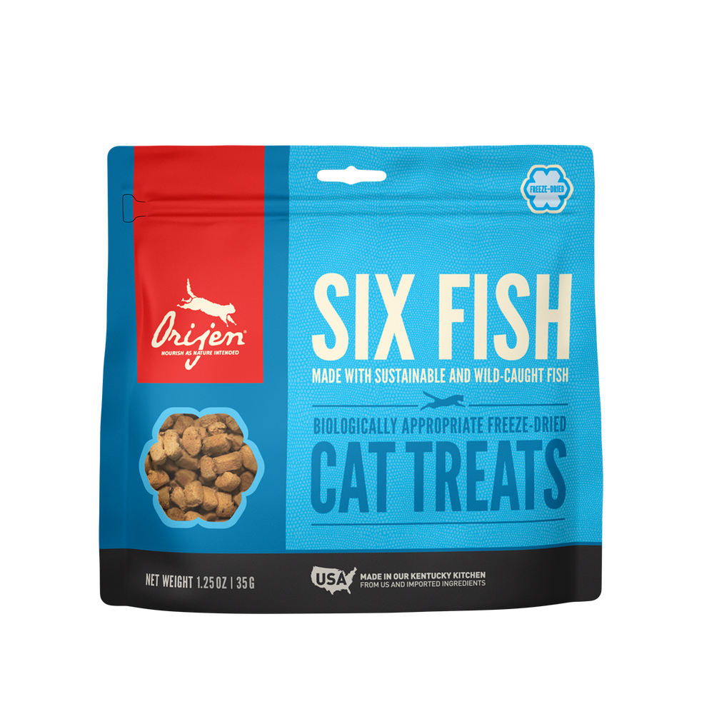 Orijen Cat Freeze Dried Treats Six Fish