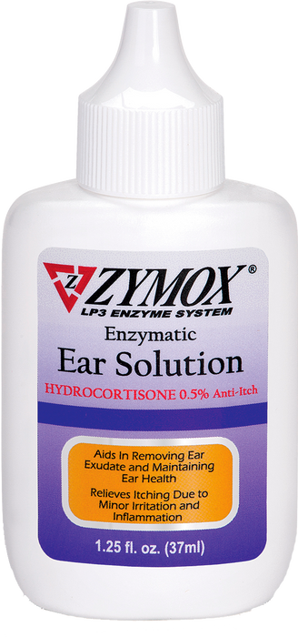 Zymox Enzymatic Ear Solution with 0.5% Hydrocortisone