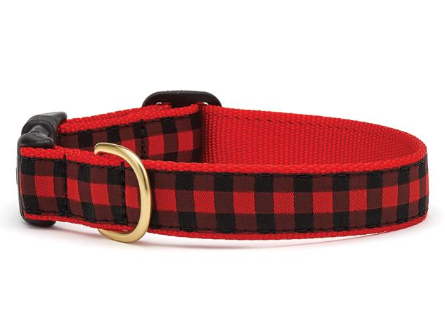 Up Country Dog Collar Buffalo Check