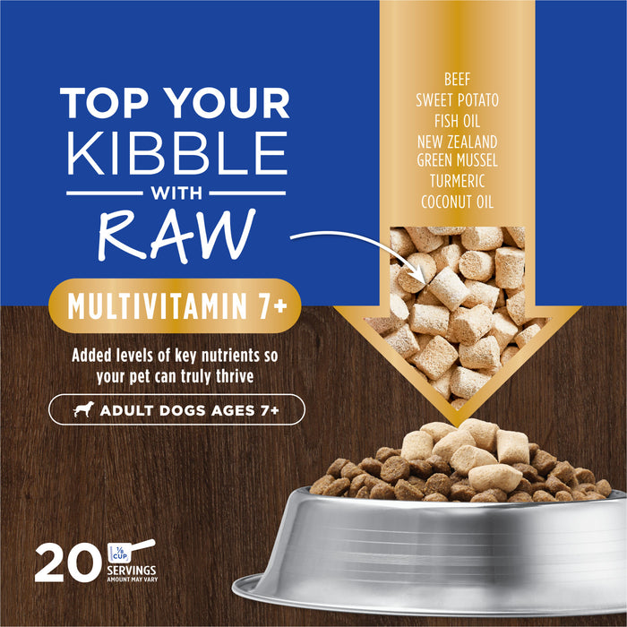 Instinct Dog Freeze Dried Raw Boost Mixers, Multi-Vitamin Adult Senior