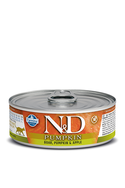 Farmina N&D Pumpkin Grain Free Cat Can Food Boar & Apple