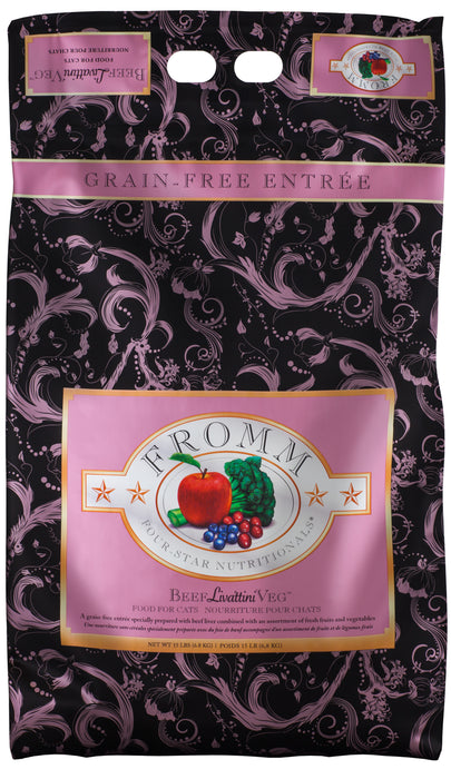 Fromm Four Star Grain Free Cat Dry Food Beef Livattini