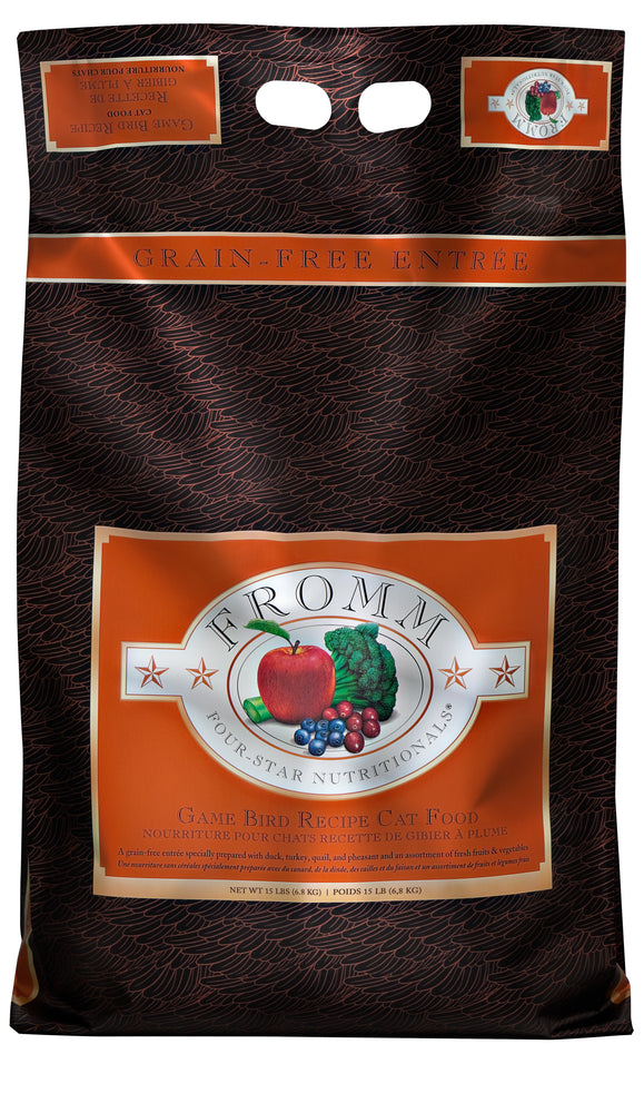Fromm Four Star Grain Free Cat Dry Food Game Bird