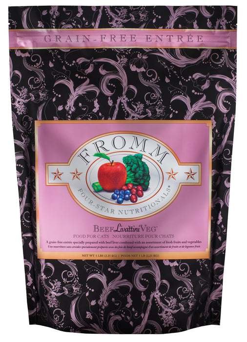 Fromm Four Star Grain Free Cat Dry Food Beef Livattini