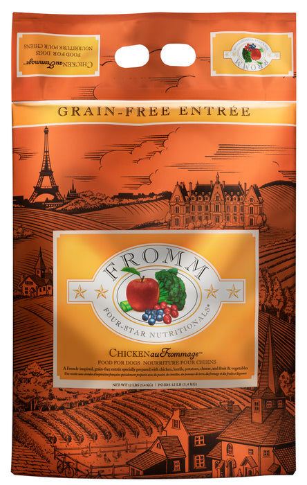 Fromm Four Star Grain Free Dog Dry Food Chicken Frommage
