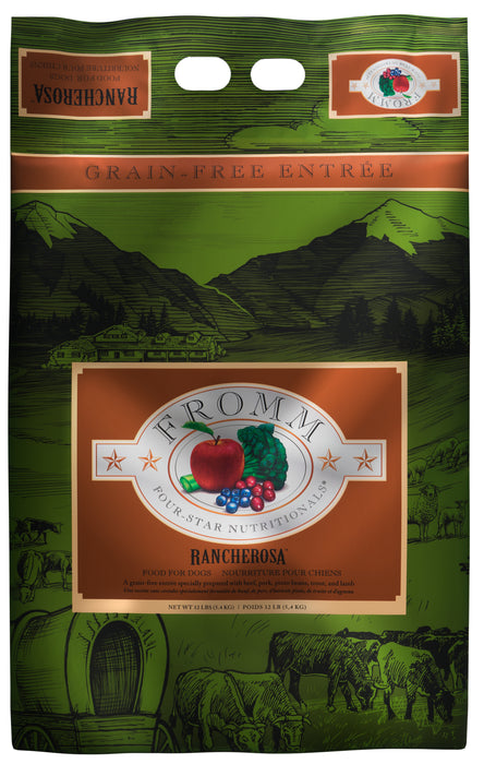 Fromm Four Star Grain Free Dog Dry Food Rancherosa