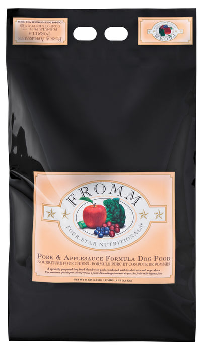 Fromm Four Star Grains Dog Dry Food Pork & Applesauce
