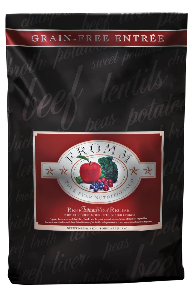 Fromm Four Star Grain Free Dog Dry Food Beef Frittata