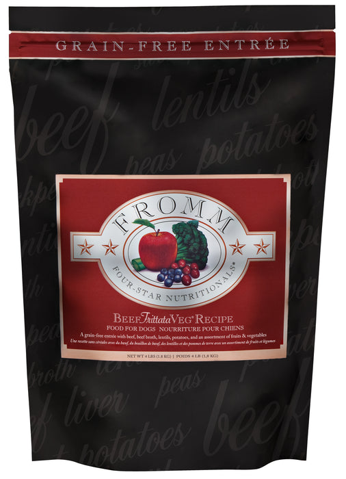Fromm Four Star Grain Free Dog Dry Food Beef Frittata