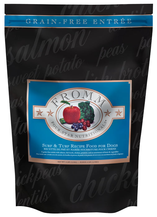 Fromm Four Star Grain Free Dog Dry Food Surf & Turf