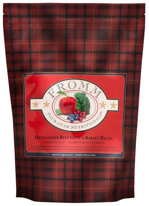 Fromm Four Star Grains Dog Dry Food Highlander Beef & Oats