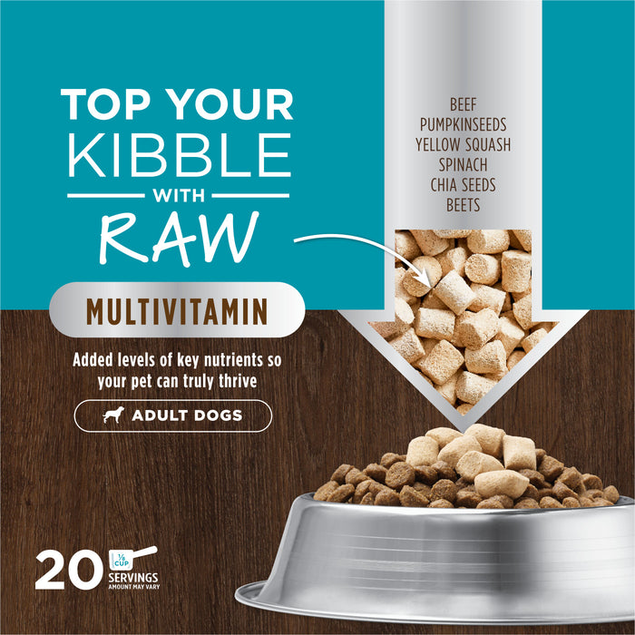 Instinct Dog Freeze Dried Raw Boost Mixers, Multi-Vitamin Adult