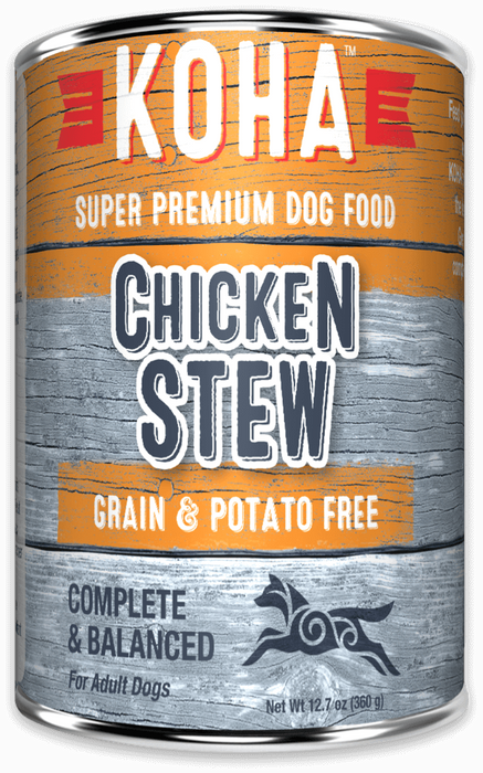 Koha Stew Dog Grain Free Can Food Chicken