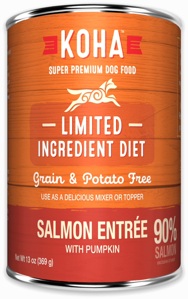 Koha Limited Ingredient Dog Grain Free Can Food 90% Salmon