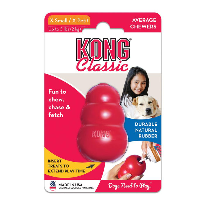 Kong Classic Dog Toy Red