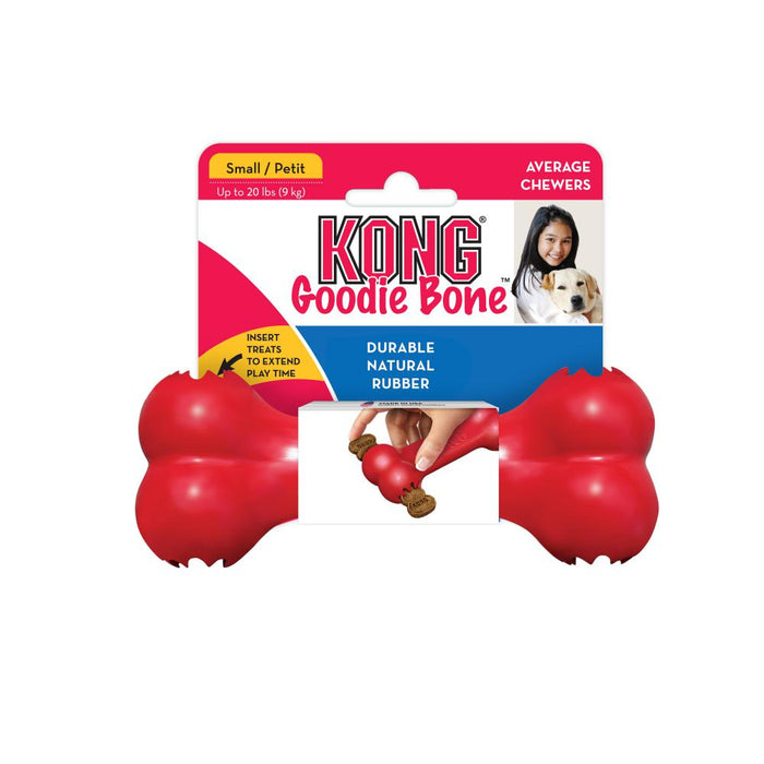 Kong Goodie Bone Dog Toy Red
