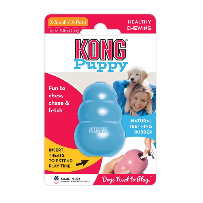 Kong Puppy Dog Toy Pink/Blue