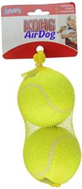 Kong SqueakAir Dog Toy Tennis Balls, Large 2pk