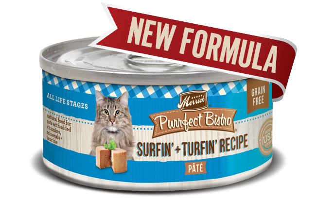 Merrick Purrfect Bistro Cat Can Food Surf & Turf