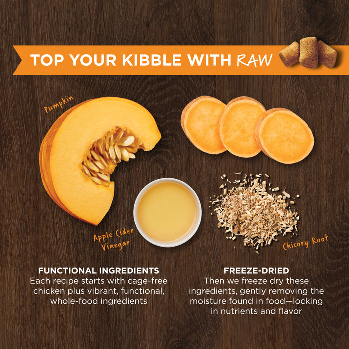 Instinct Dog Freeze Dried Raw Boost Mixers, Gut Health