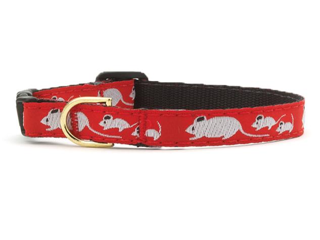 Up Country Cat Collar Mouse