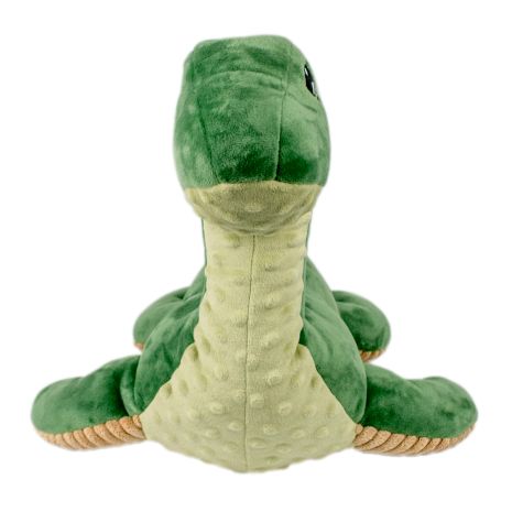 Tall Tails Dog Toy Plush Rope Crunch Nessie 13"