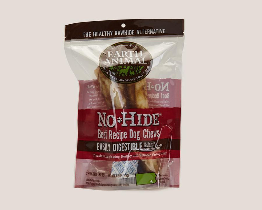Earth Animal No Hide Dog Chew Beef Medium 7''