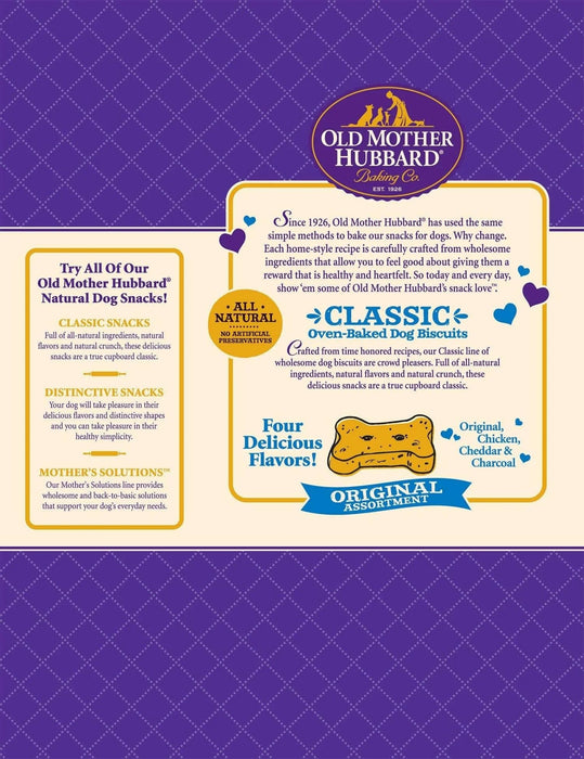 Old Mother Hubbard Classic Crunchy Assorted Dog Treats, Small, 3lb