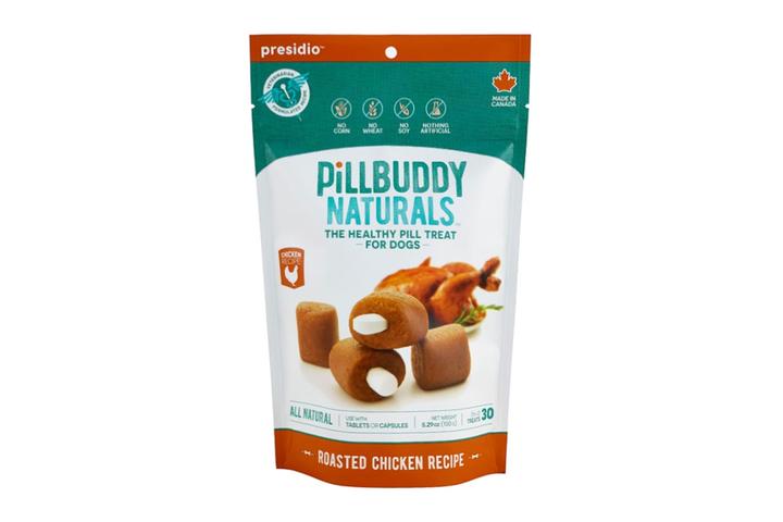 Pill Buddy Roasted Chicken Dog Treats, 30ct